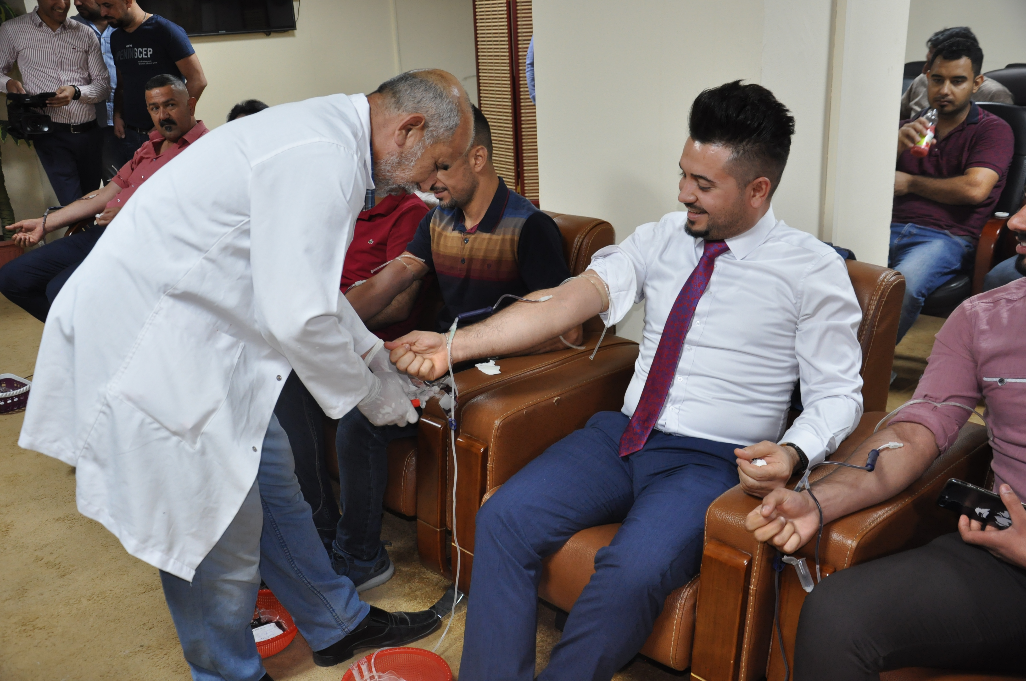 The Ministry of Finance is organizing a blood donation campaign for its employees DSC_0287