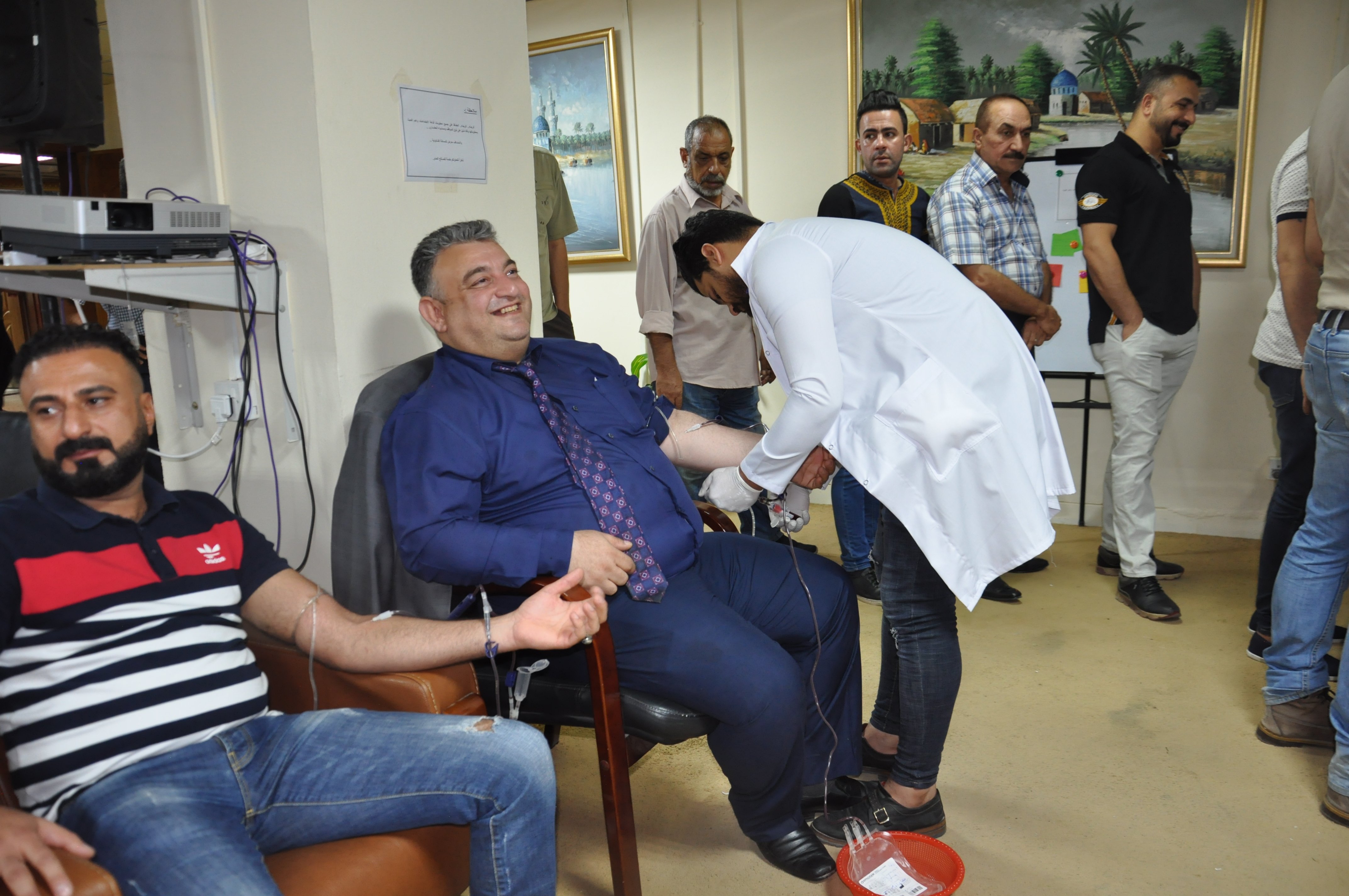 The Ministry of Finance is organizing a blood donation campaign for its employees DSC_0310