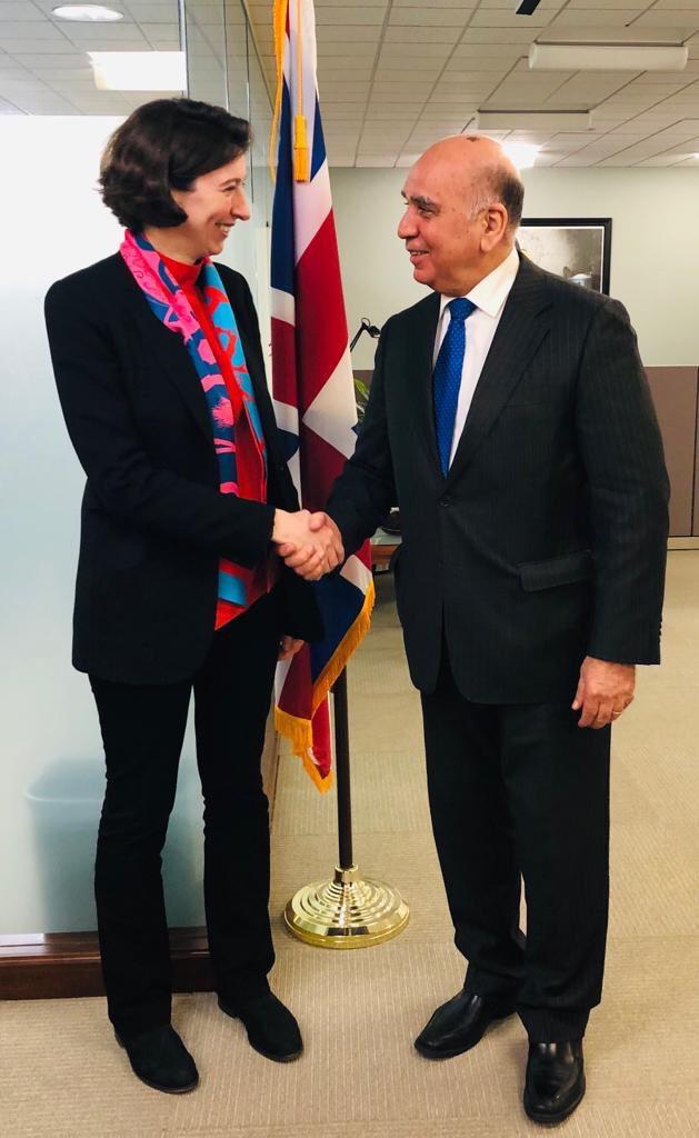 Iraq discusses with the World Bank its role in supporting economic growth and reconstruction IMG-20190414-WA0085