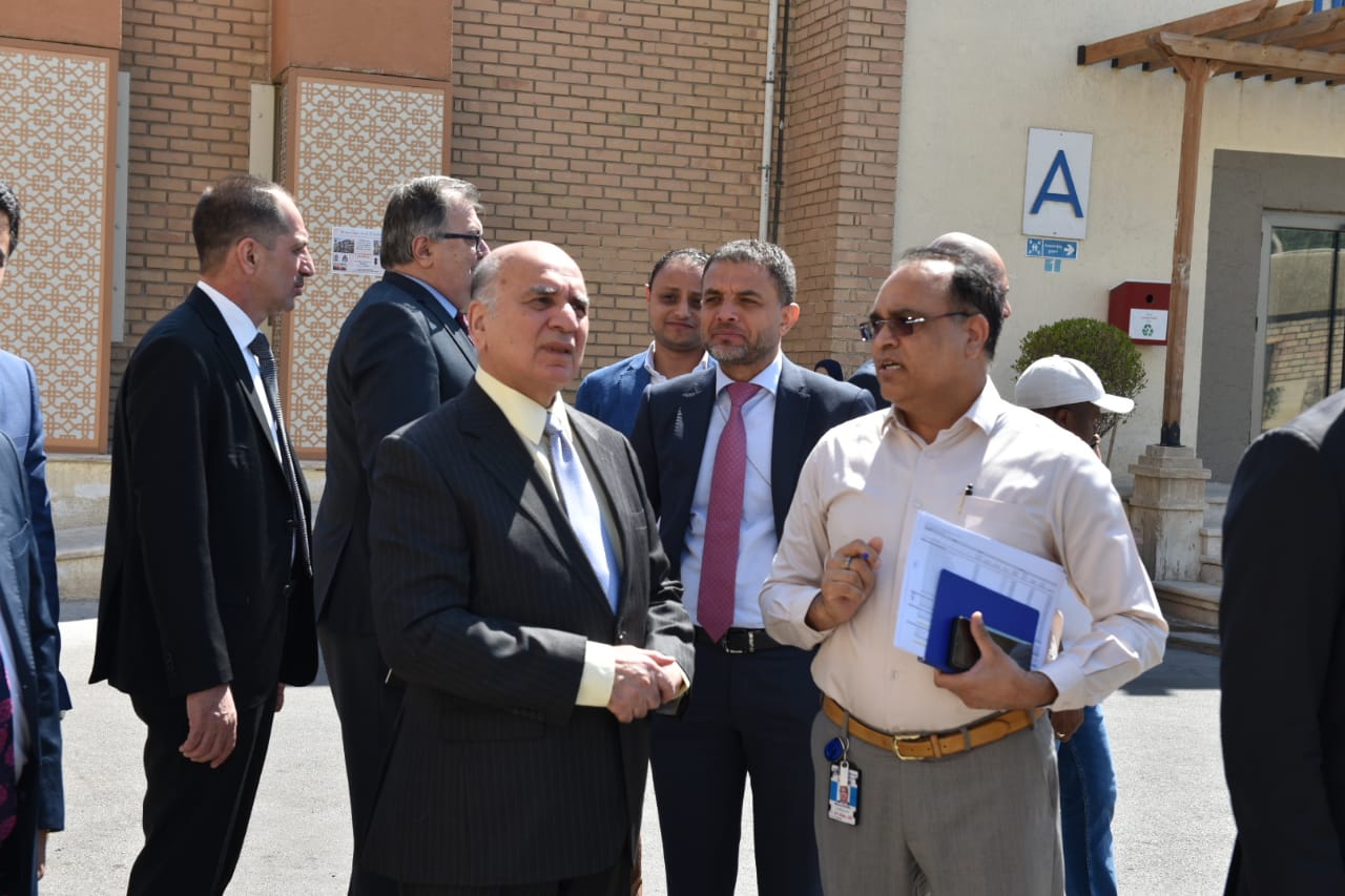 Deputy Prime Minister for Economic Affairs and Minister of Finance visits the United Nations headquarters in Iraq and meets with the Special Representative of the Secretary-General of the United Nations in Iraq. WhatsApp%20Image%202019-07-28%20at%205.33.02%20PM