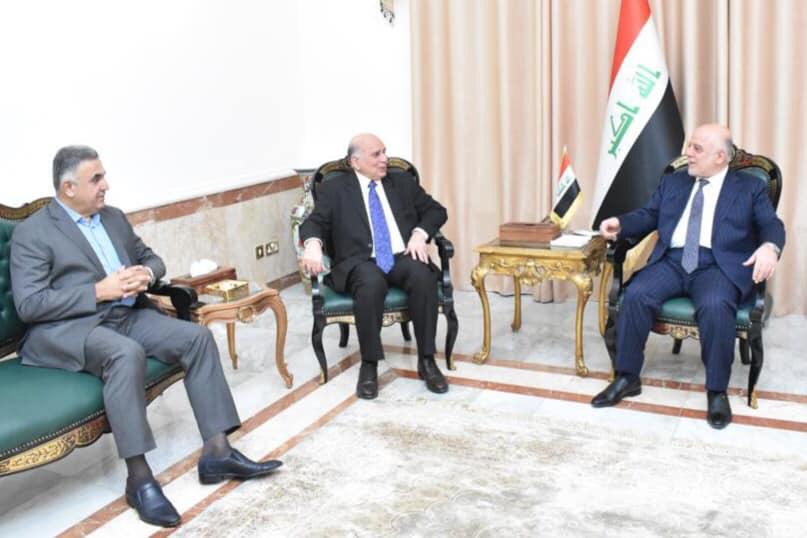 Dr. Haider Al Abadi receives Minister of Finance Dr. Fouad Hussein Dafa2d2a-b004-46d3-b236-56b9283238c3