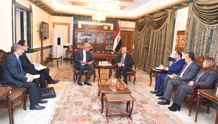 Iraq signs a memorandum of understanding with France to provide services Mof66